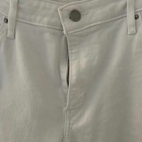 Levi's White 721 High Rise Skinny Ankle Jeans - Picture 5 of 13